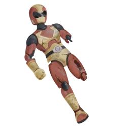 Battered Action Figure