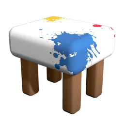 Graffiti Stool