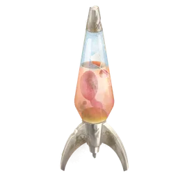 Battered Lava Lamp