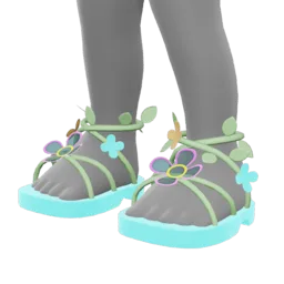 Flower Power Sandals (Recipe)