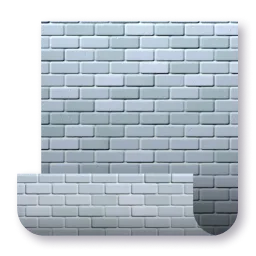 Painted Brick Wall