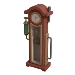 Steampunk Grandfather Clock