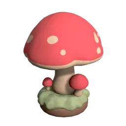 Woodlands Mushroom Table Lamp (Recipe)